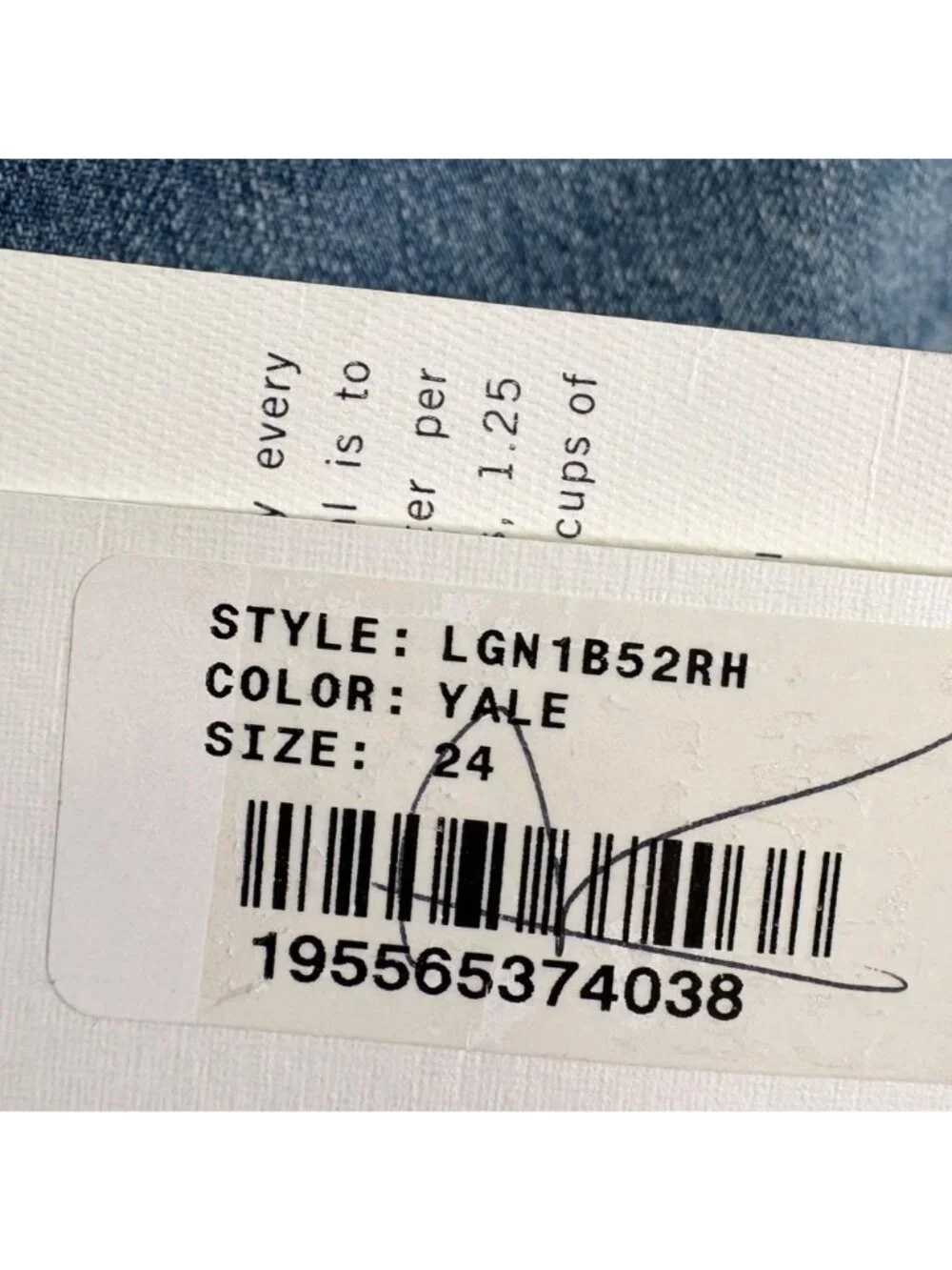 NEW AG Adriano Goldschmied Kerah Long Jean Shorts Size 24 - Picture 9 of 10